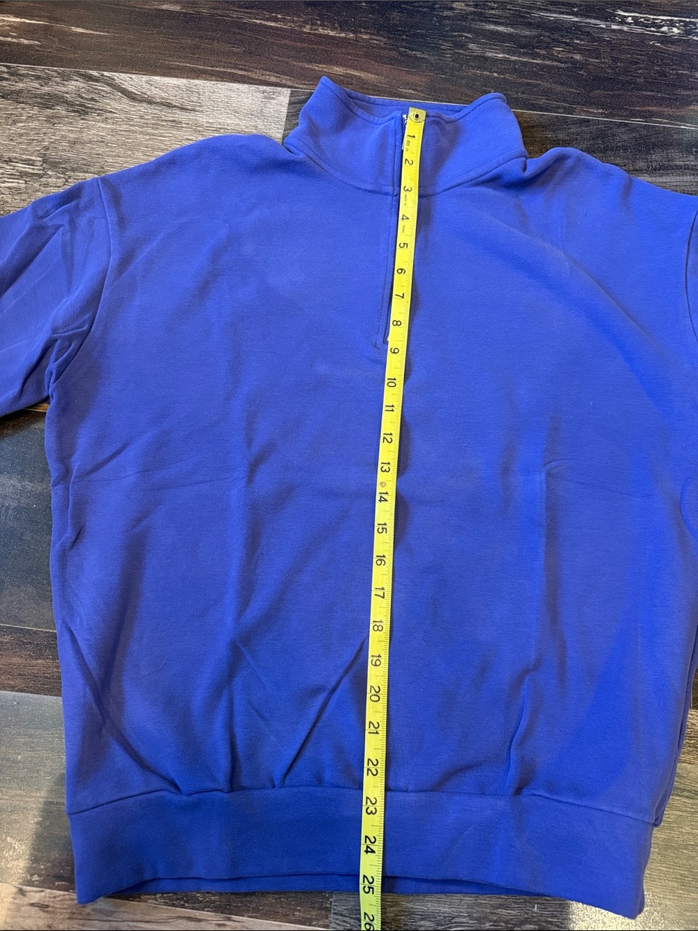 ZYIA Active Twilight Retreat 1/4 Zip Jacket Blue Pullover Size S - Picture 4 of 6
